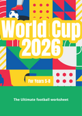 World Cup 2026 Worksheets for Kids | Primary School Football Activity Pack KS2